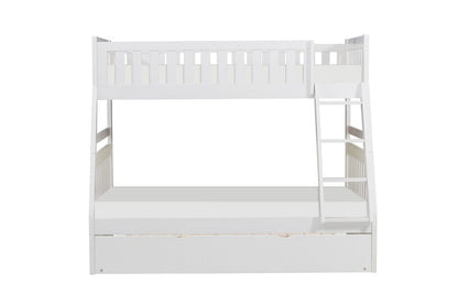 Homelegance  - Galen Twin/Full Bunk Bed W/ Twin Trundle - B2053TFW-1xR  view 4