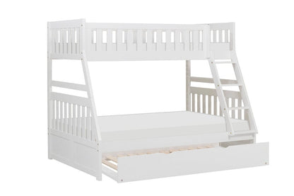 Homelegance  - Galen Twin/Full Bunk Bed W/ Twin Trundle - B2053TFW-1xR  view 6