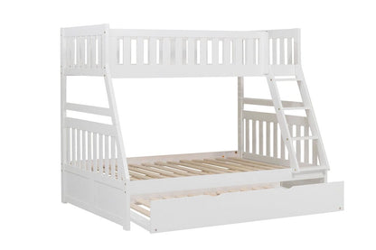 Homelegance  - Galen Twin/Full Bunk Bed W/ Twin Trundle - B2053TFW-1xR  view 7