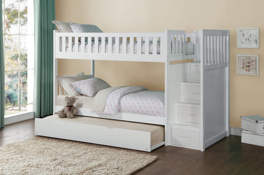Homelegance  - Galen Twin Trundle - B2053W-R  view 2
