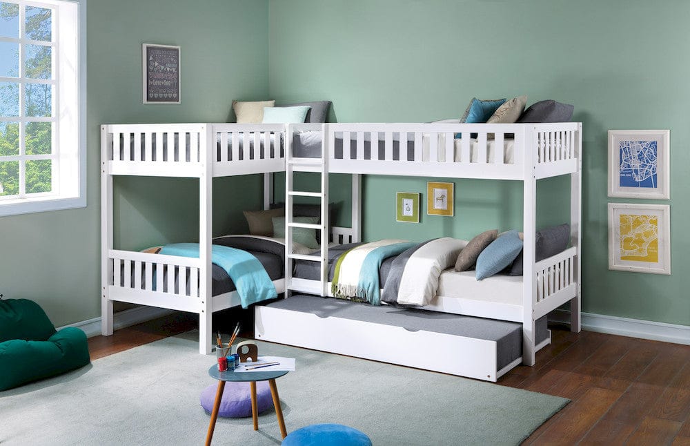 Homelegance  - Galen Twin Trundle - B2053W-R  view 3