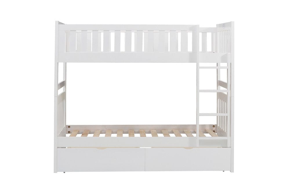 Homelegance  - Galen Twin/Twin Bunk Bed W/ Storage Boxes - B2053W-1xT  view 5