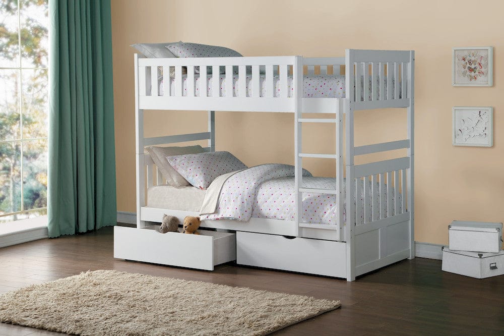 Homelegance  - Galen Twin/Twin Bunk Bed W/ Storage Boxes - B2053W-1xT  view 10