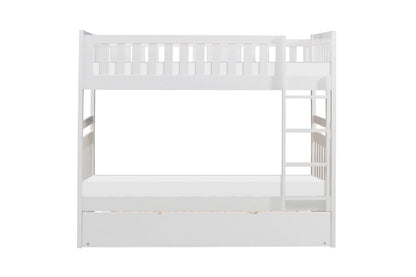 Homelegance  - Galen Twin/Twin Bunk Bed W/ Twin Trundle - B2053W-1xR  view 1