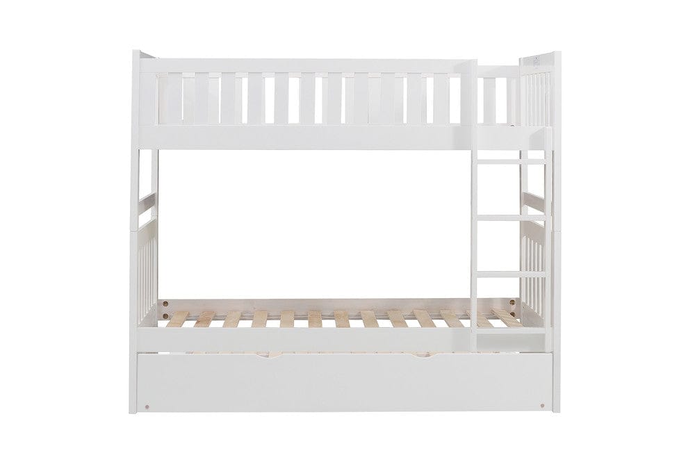 Homelegance  - Galen Twin/Twin Bunk Bed W/ Twin Trundle - B2053W-1xR  view 2