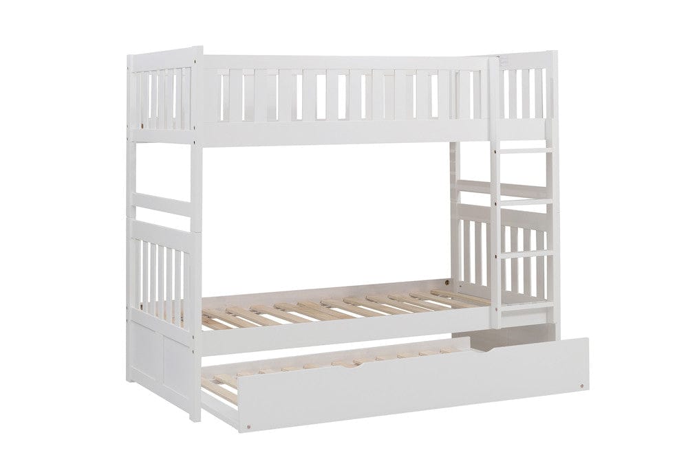Homelegance  - Galen Twin/Twin Bunk Bed W/ Twin Trundle - B2053W-1xR  view 3