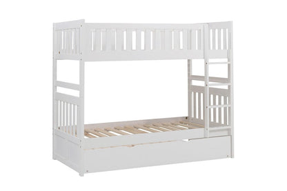 Homelegance  - Galen Twin/Twin Bunk Bed W/ Twin Trundle - B2053W-1xR  view 4