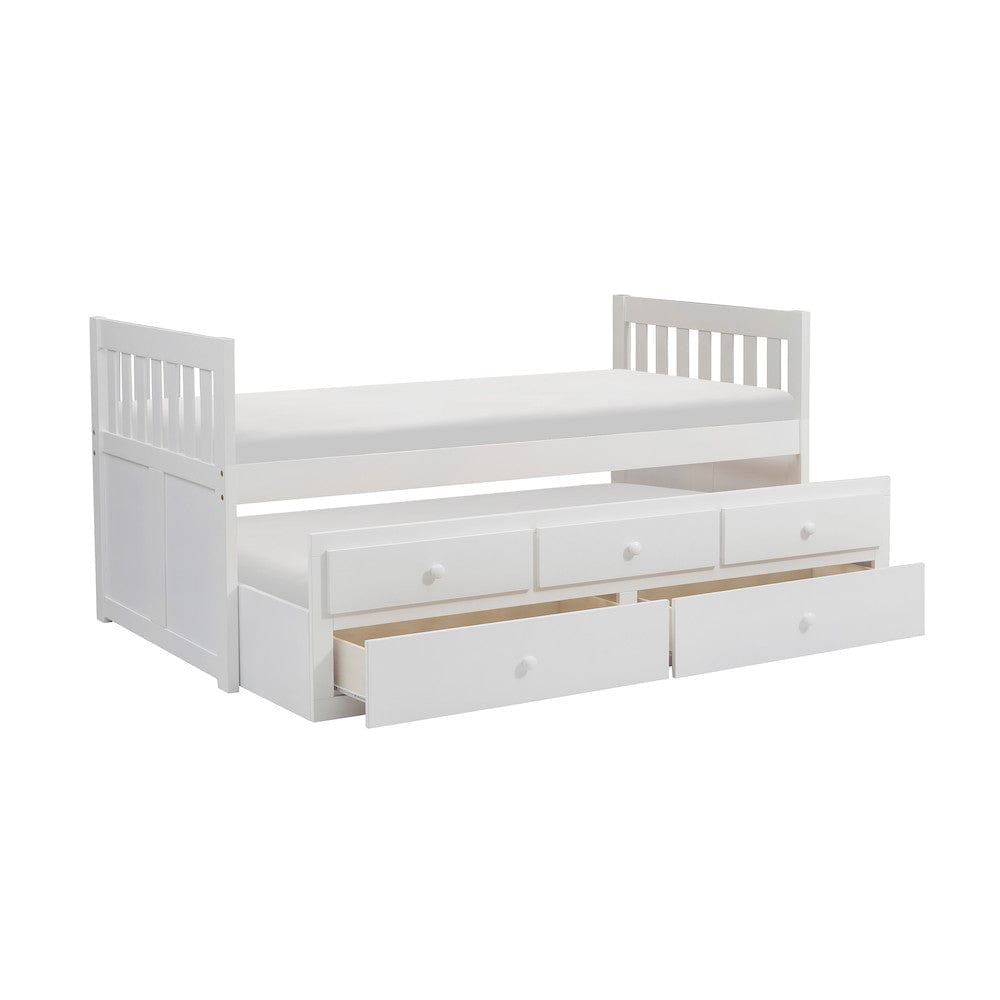 Homelegance  - Galen Twin/Twin Trundle Bed - B2053PRW-1x  view 7