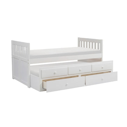 Homelegance  - Galen Twin/Twin Trundle Bed - B2053PRW-1x  view 7