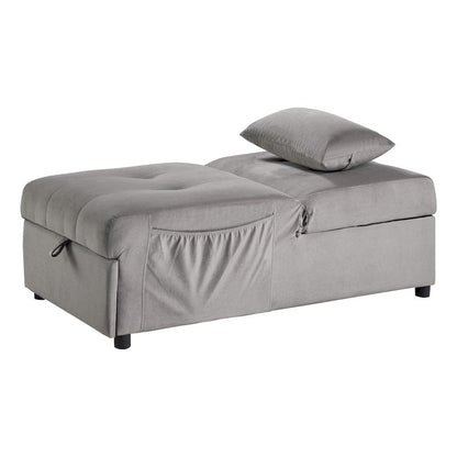 Homelegance  - Garrell Lift Top Storage Bench W/ Pull-out Bed in Brownish gray - 4615-F4  view 3