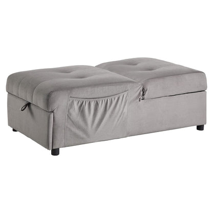 Homelegance  - Garrell Lift Top Storage Bench W/ Pull-out Bed in Brownish gray - 4615-F4  view 6