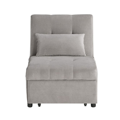 Homelegance  - Garrell Lift Top Storage Bench W/ Pull-out Bed in Brownish gray - 4615-F4  view 8