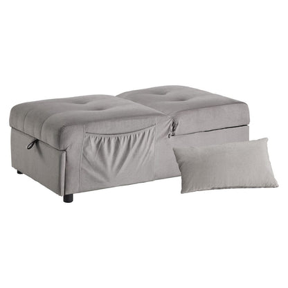 Homelegance  - Garrell Lift Top Storage Bench W/ Pull-out Bed in Brownish gray - 4615-F4  view 9