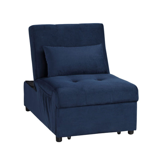 Homelegance  - Garrell Lift Top Storage Bench W/ Pull-out Bed in Dark blue - 4615-F1  view 1