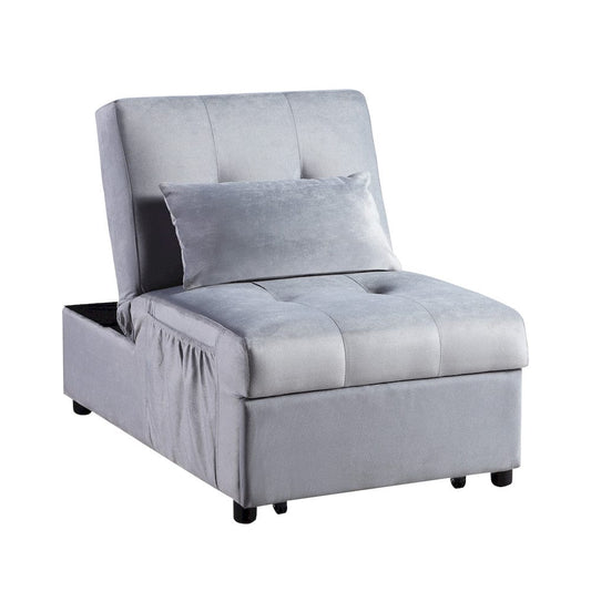 Homelegance  - Garrell Lift Top Storage Bench W/ Pull-out Bed in Gray - 4615-F3  view 1
