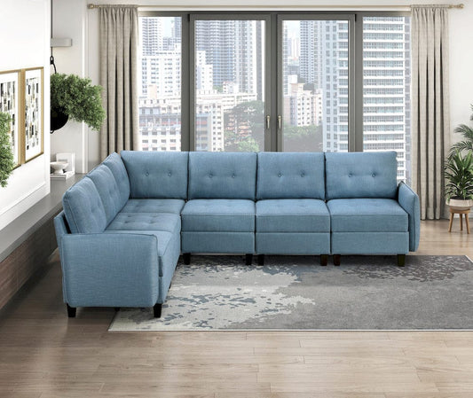 Homelegance  - Garren Corner Seat W/ Storage in Blue - 9557BUE-CR  view 1