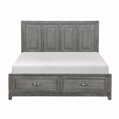 Homelegance  - Garretson California King Platform Bed W/ Footboard Storage - 1450K-1CKx  view 1