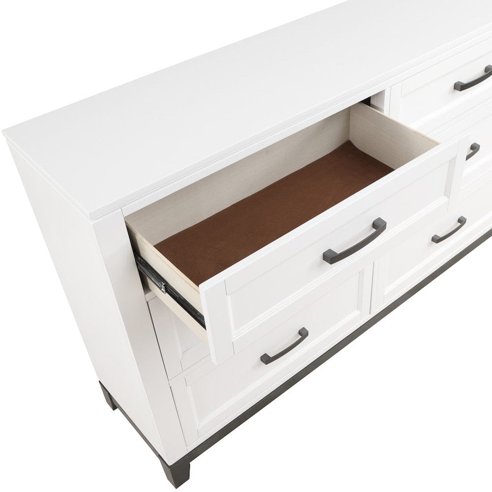 Homelegance  - Garretson Dresser - 1450WH-5  view 4