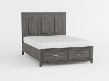 Homelegance  - Garretson Eastern King Platform Bed W/ Footboard Storage - 1450K-1EKx  view 4