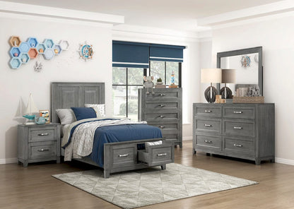 Homelegance  - Garretson Night Stand - 1450-4  view 2