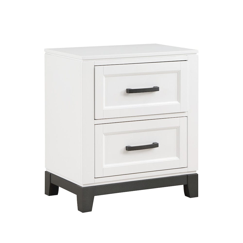 Homelegance  - Garretson Night Stand - 1450WH-4  view 2