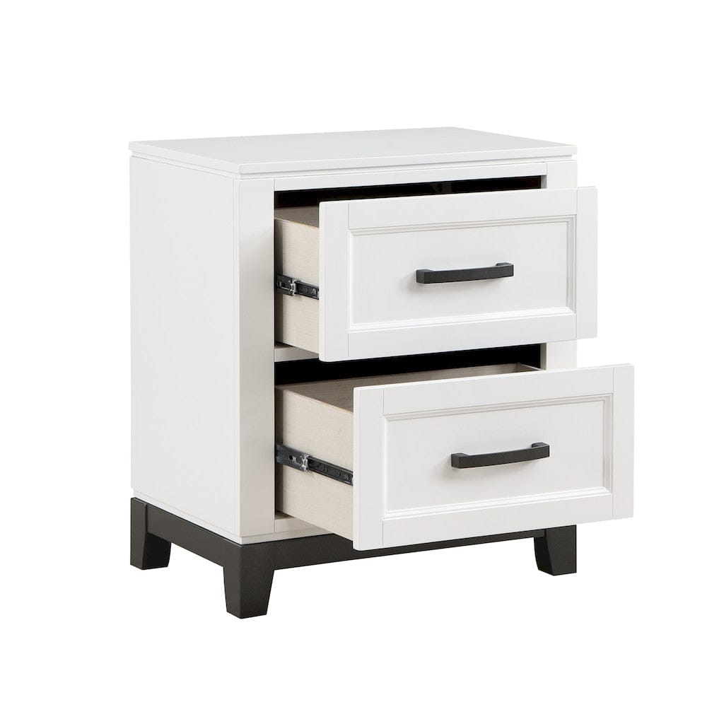 Homelegance  - Garretson Night Stand - 1450WH-4  view 3