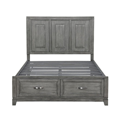 Homelegance  - Garretson Queen Platform Bed W/ Footboard Storage - 1450-1x  view 6