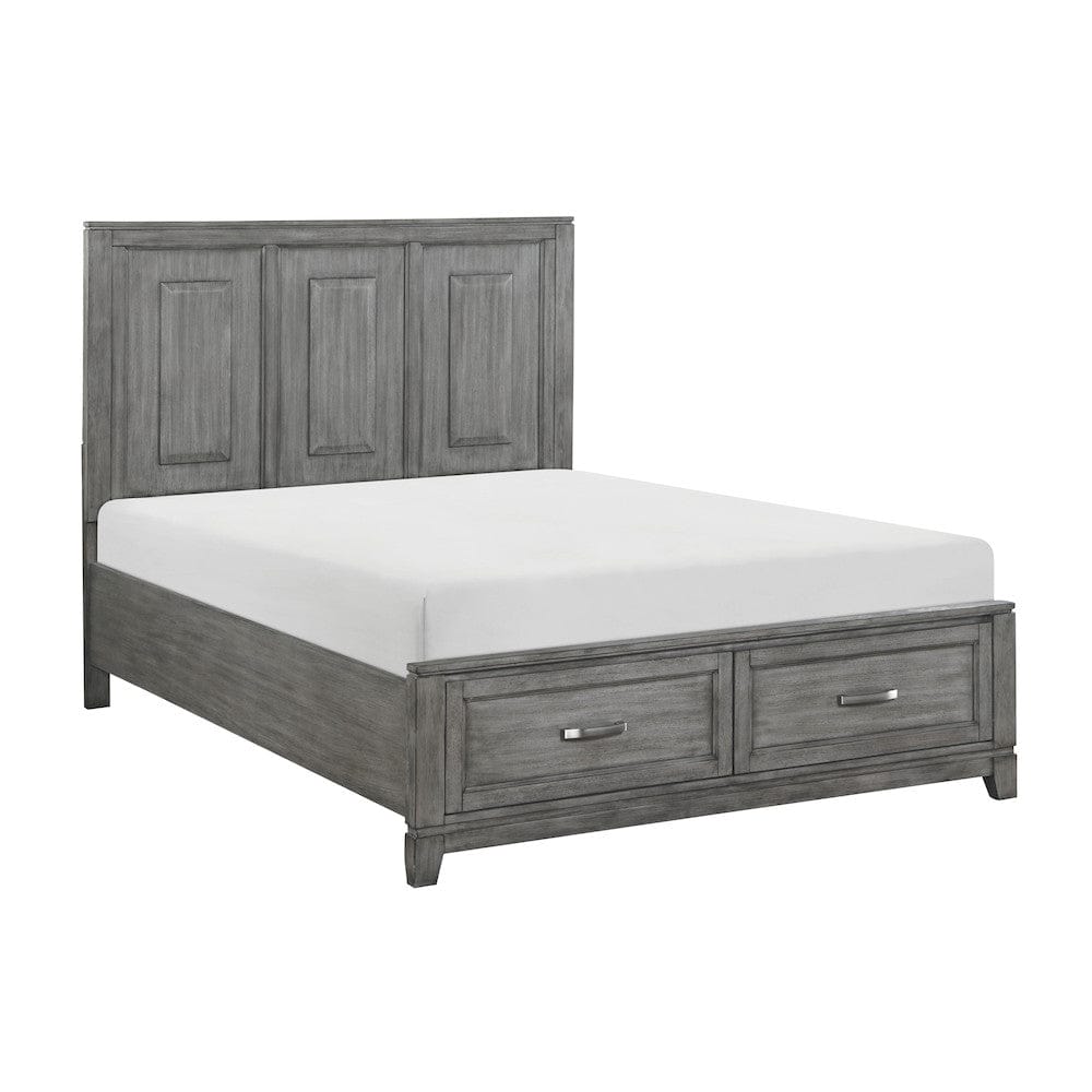 Homelegance  - Garretson Queen Platform Bed W/ Footboard Storage - 1450-1x  view 7