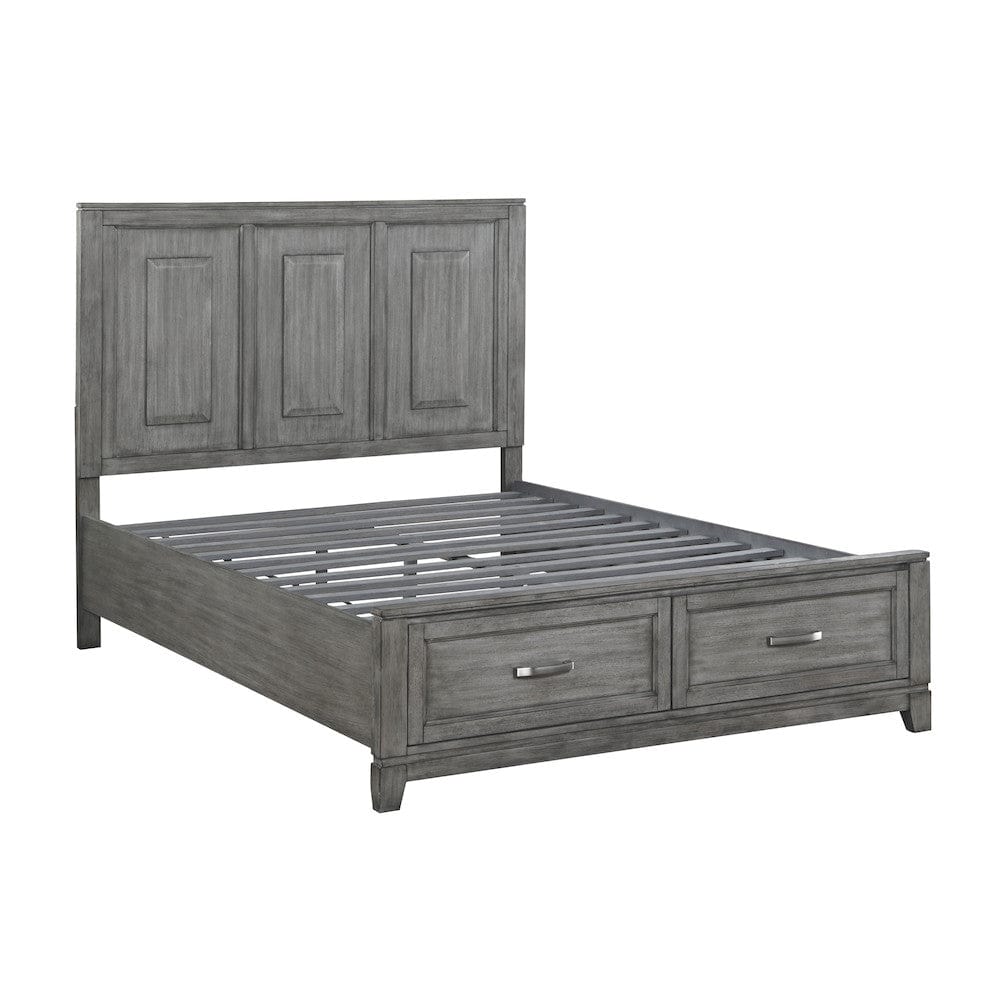 Homelegance  - Garretson Queen Platform Bed W/ Footboard Storage - 1450-1x  view 8