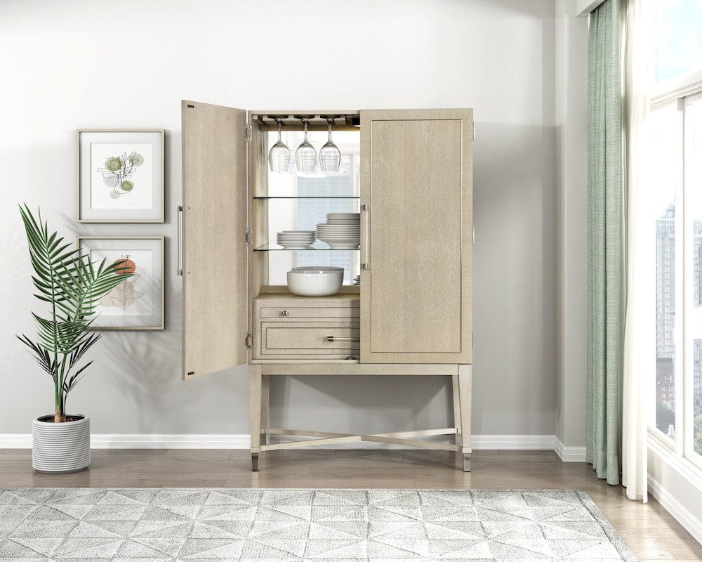 Homelegance  - Genoa Bar Cabinet - 1312-44C  view 2