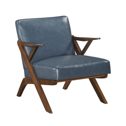 Homelegance  - Gideon Accent Chair in Blue - 1107BUE-1  view 1