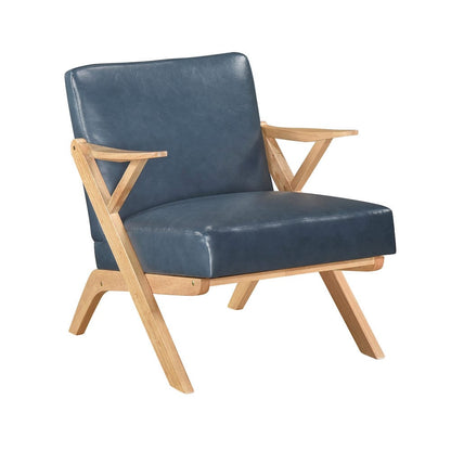 Homelegance  - Gideon Accent Chair in Blue - 1107NABUE-1  view 1