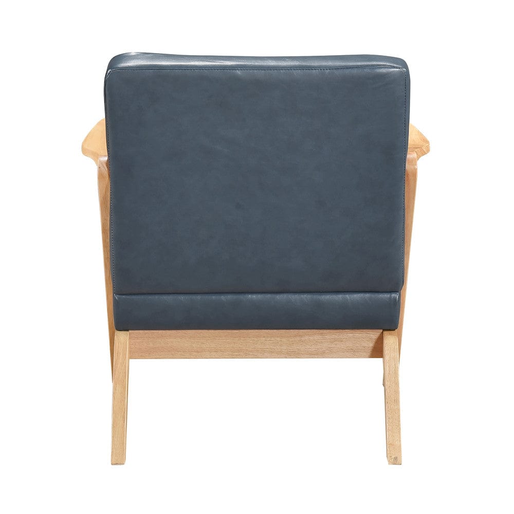 Homelegance  - Gideon Accent Chair in Blue - 1107NABUE-1  view 2