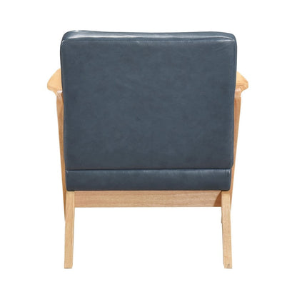 Homelegance  - Gideon Accent Chair in Blue - 1107NABUE-1  view 2