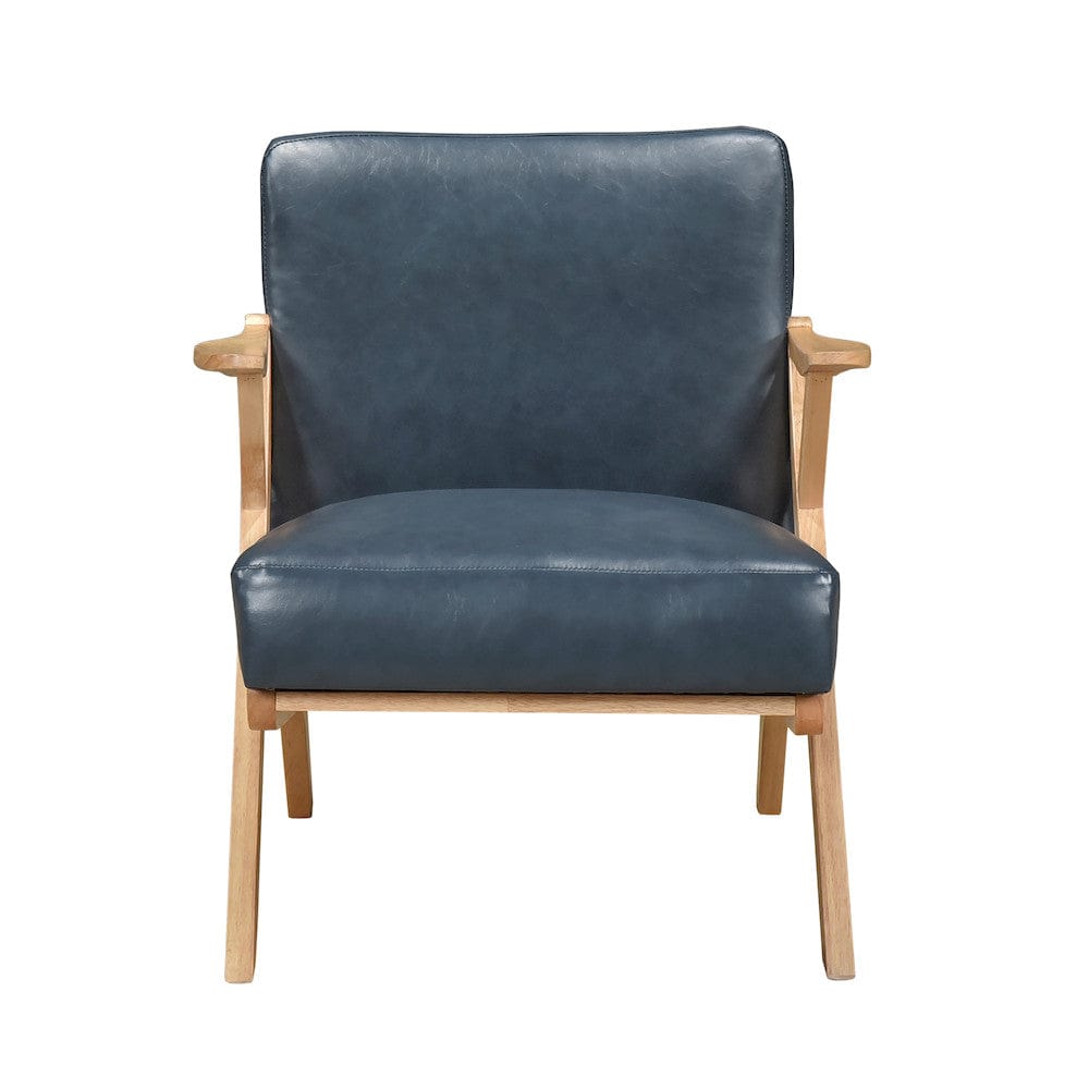 Homelegance  - Gideon Accent Chair in Blue - 1107NABUE-1  view 4