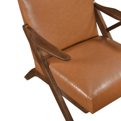 Homelegance  - Gideon Accent Chair in Brown - 1107BRW-1  view 6