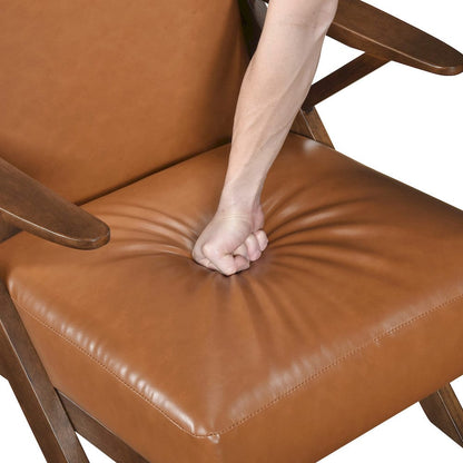 Homelegance  - Gideon Accent Chair in Brown - 1107BRW-1  view 7