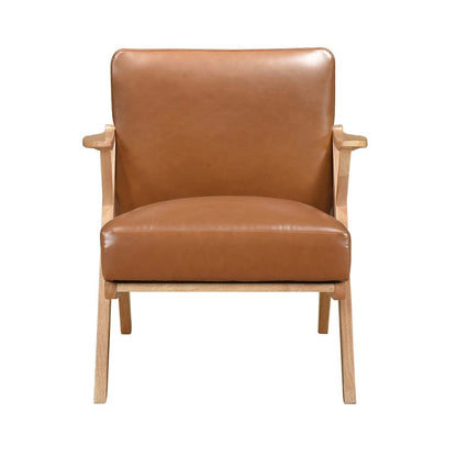 Homelegance  - Gideon Accent Chair in Brown - 1107NABRW-1  view 4