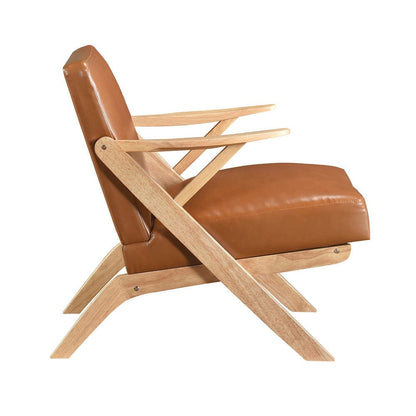 Homelegance  - Gideon Accent Chair in Brown - 1107NABRW-1  view 5