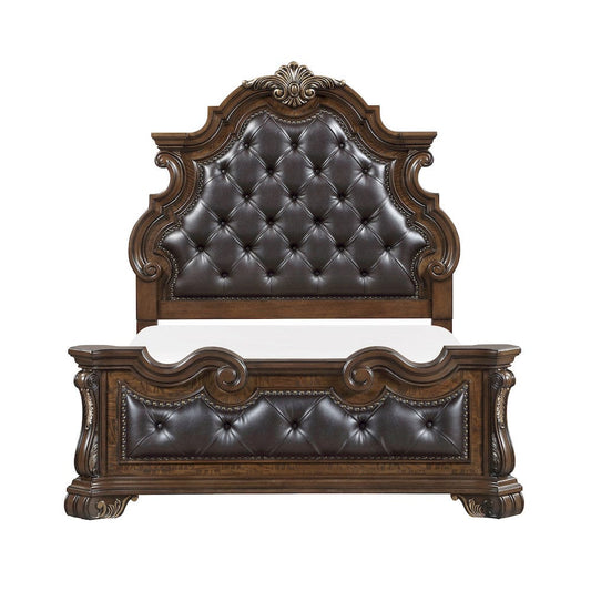 Homelegance  - Gilmartin Queen Bed in Dark brown - 2424-1x  view 1