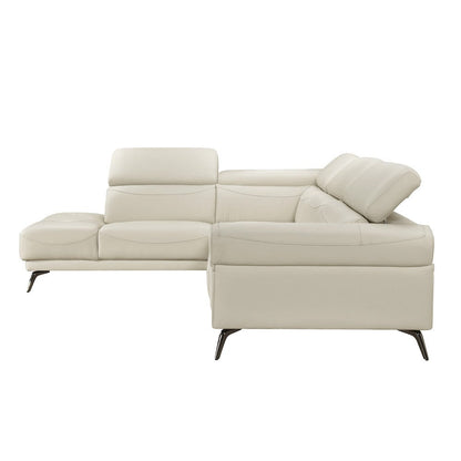 Homelegance  - Giselle 2-Piece Sectional W/ Left Side Chaise in Beige - 8456BEGx2LC2R  view 11