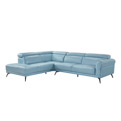 Homelegance  - Giselle 2-Piece Sectional W/ Left Side Chaise in Blue - 8456BUEx2LC2R  view 3