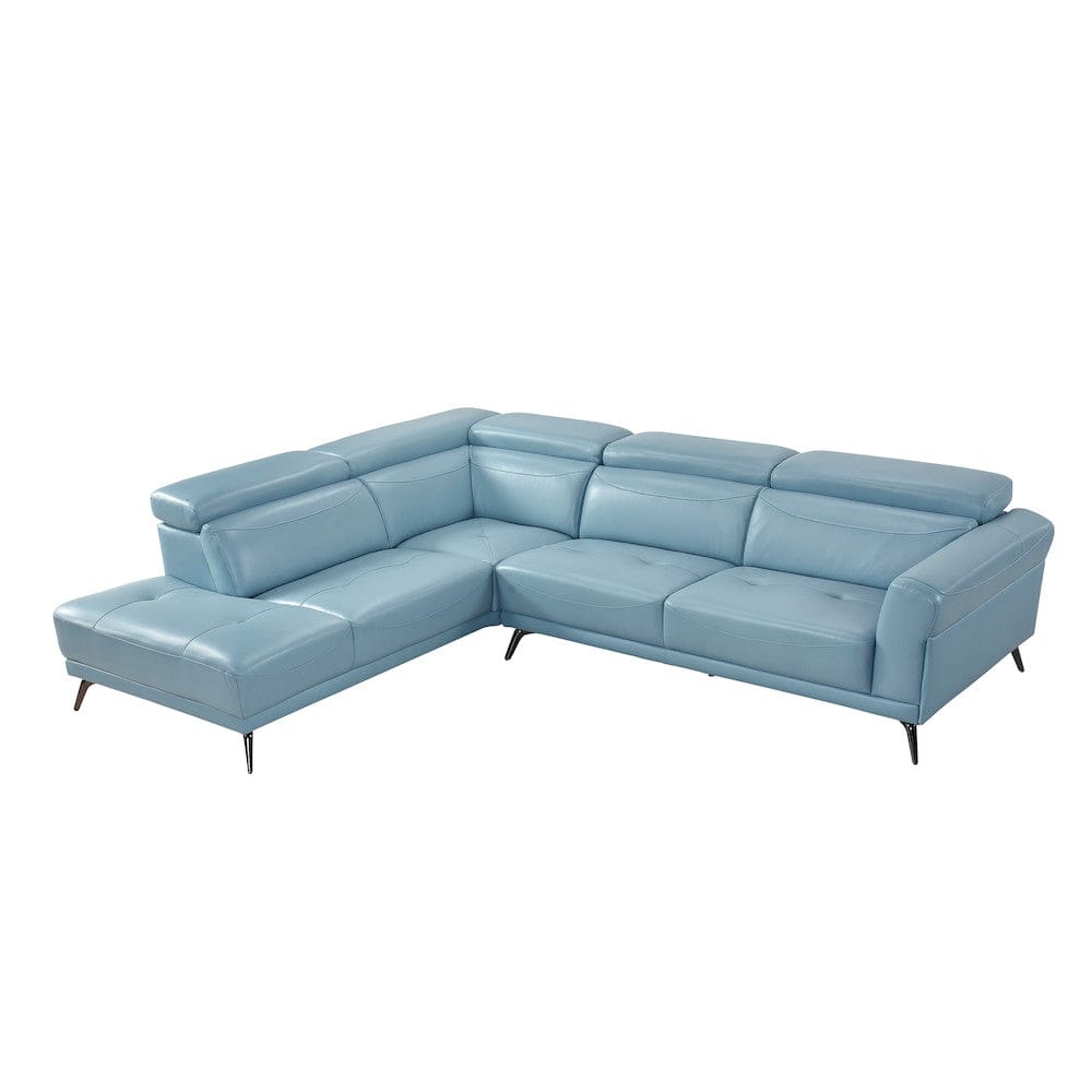 Homelegance  - Giselle 2-Piece Sectional W/ Left Side Chaise in Blue - 8456BUEx2LC2R  view 5