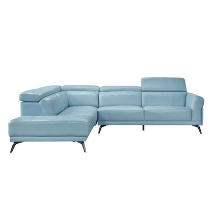 Homelegance  - Giselle 2-Piece Sectional W/ Left Side Chaise in Blue - 8456BUEx2LC2R  view 7