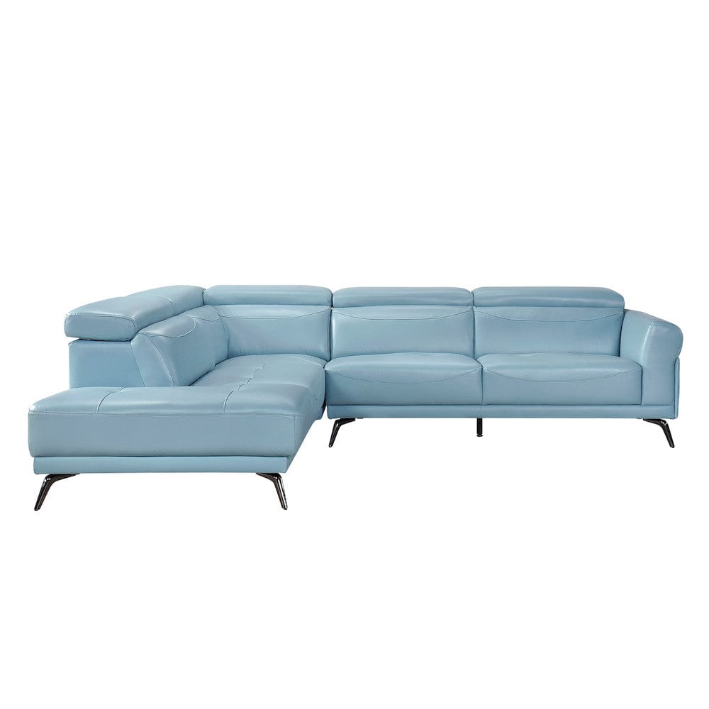 Homelegance  - Giselle 2-Piece Sectional W/ Left Side Chaise in Blue - 8456BUEx2LC2R  view 8