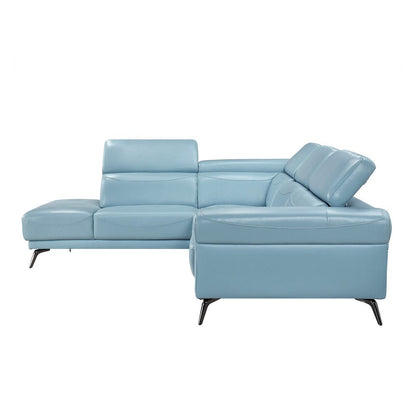 Homelegance  - Giselle 2-Piece Sectional W/ Left Side Chaise in Blue - 8456BUEx2LC2R  view 9