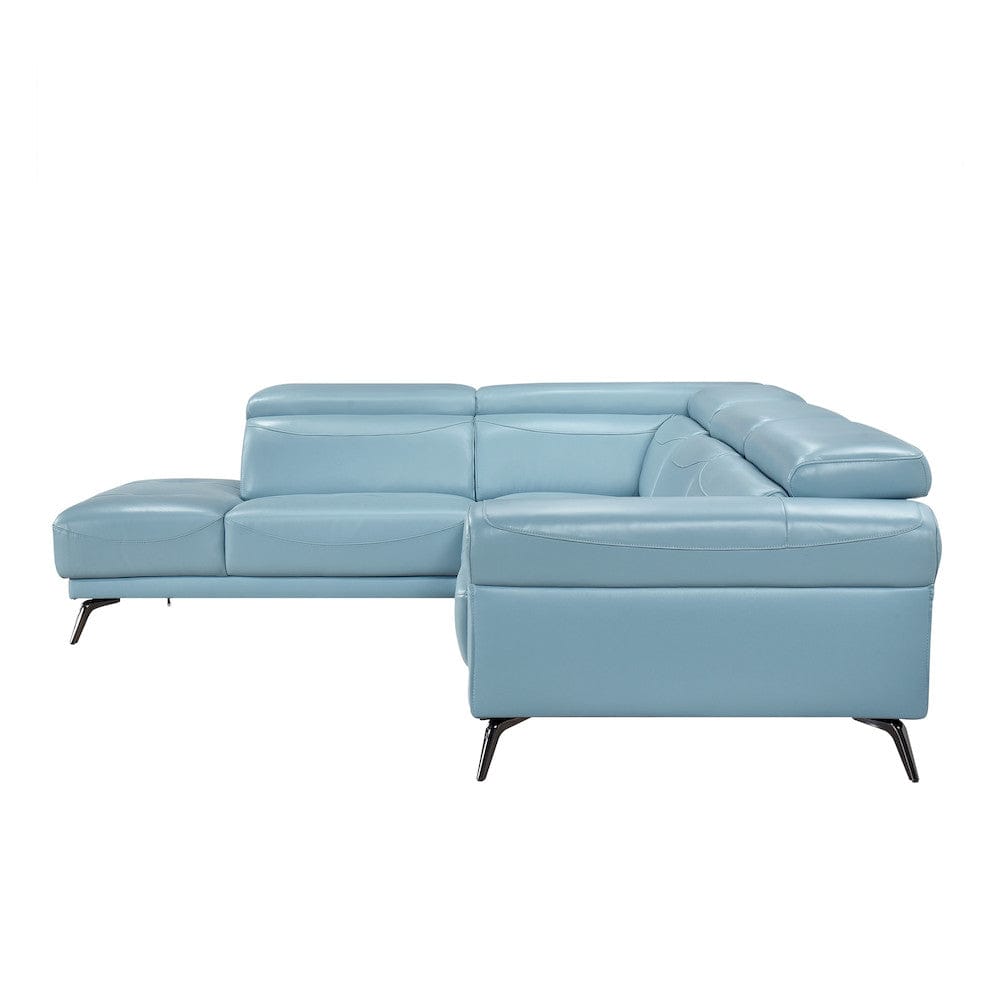 Homelegance  - Giselle 2-Piece Sectional W/ Left Side Chaise in Blue - 8456BUEx2LC2R  view 10