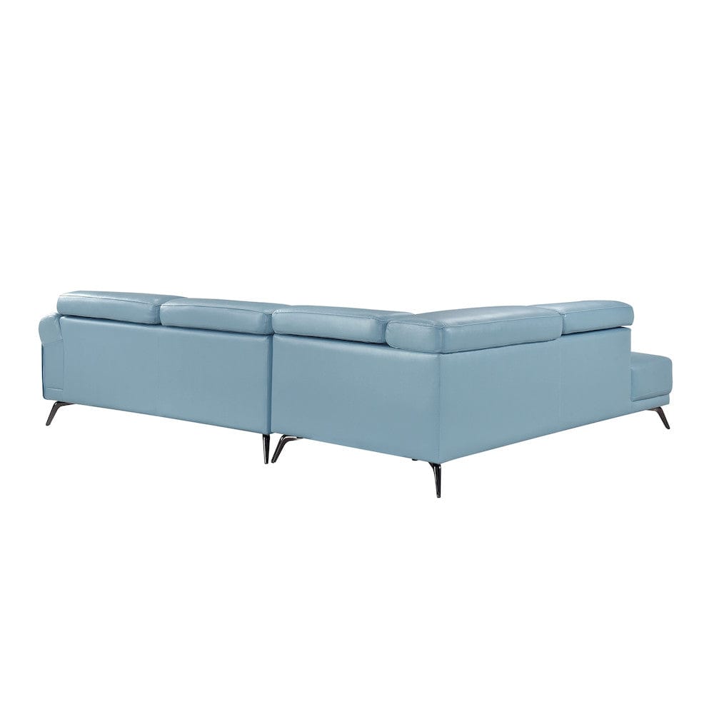 Homelegance  - Giselle 2-Piece Sectional W/ Left Side Chaise in Blue - 8456BUEx2LC2R  view 12