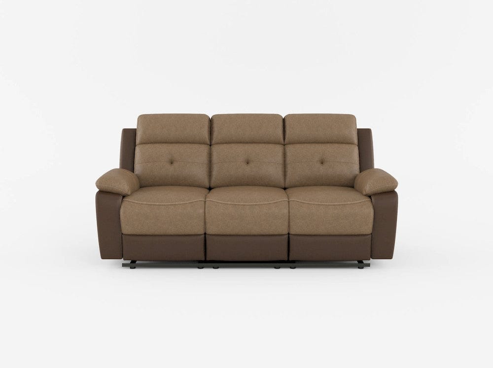 Homelegance  - Glendale Double Reclining Sofa in Brown - 8599BR-3  view 9