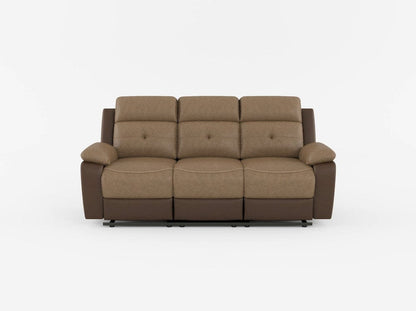 Homelegance  - Glendale Double Reclining Sofa in Brown - 8599BR-3  view 9